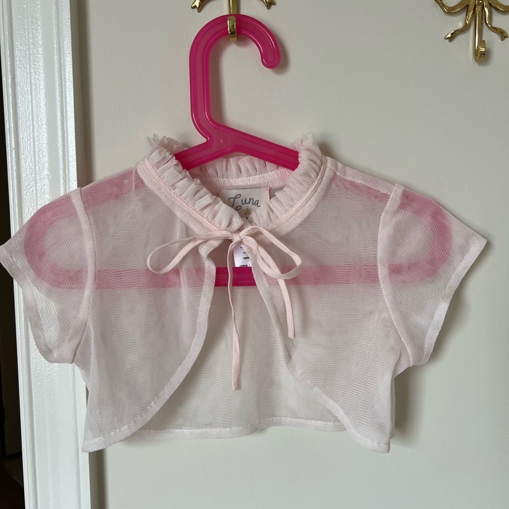 Luna Pink Kids Blazer